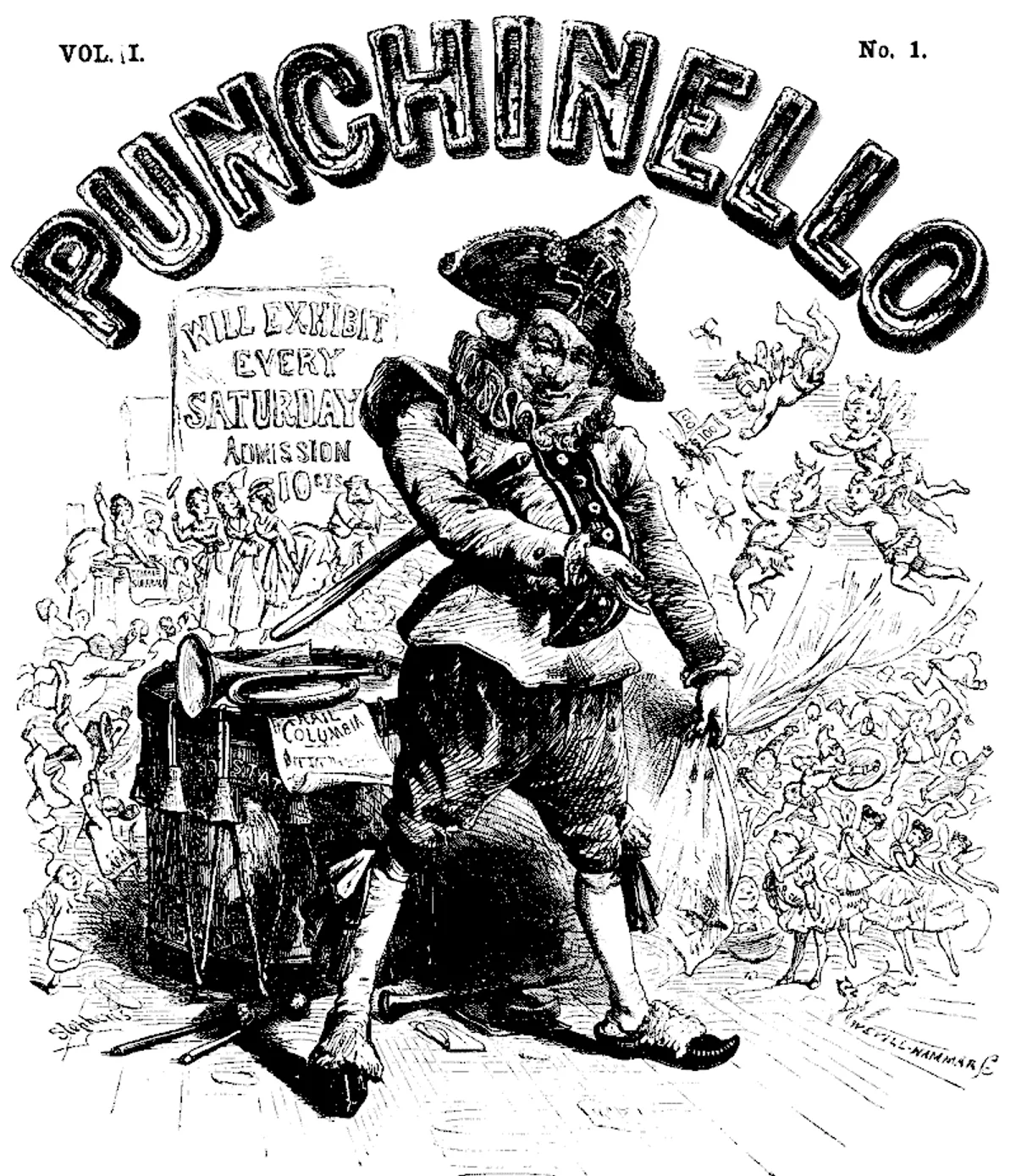 Punchinello, Volume 1, No. 01, April 2, 1870