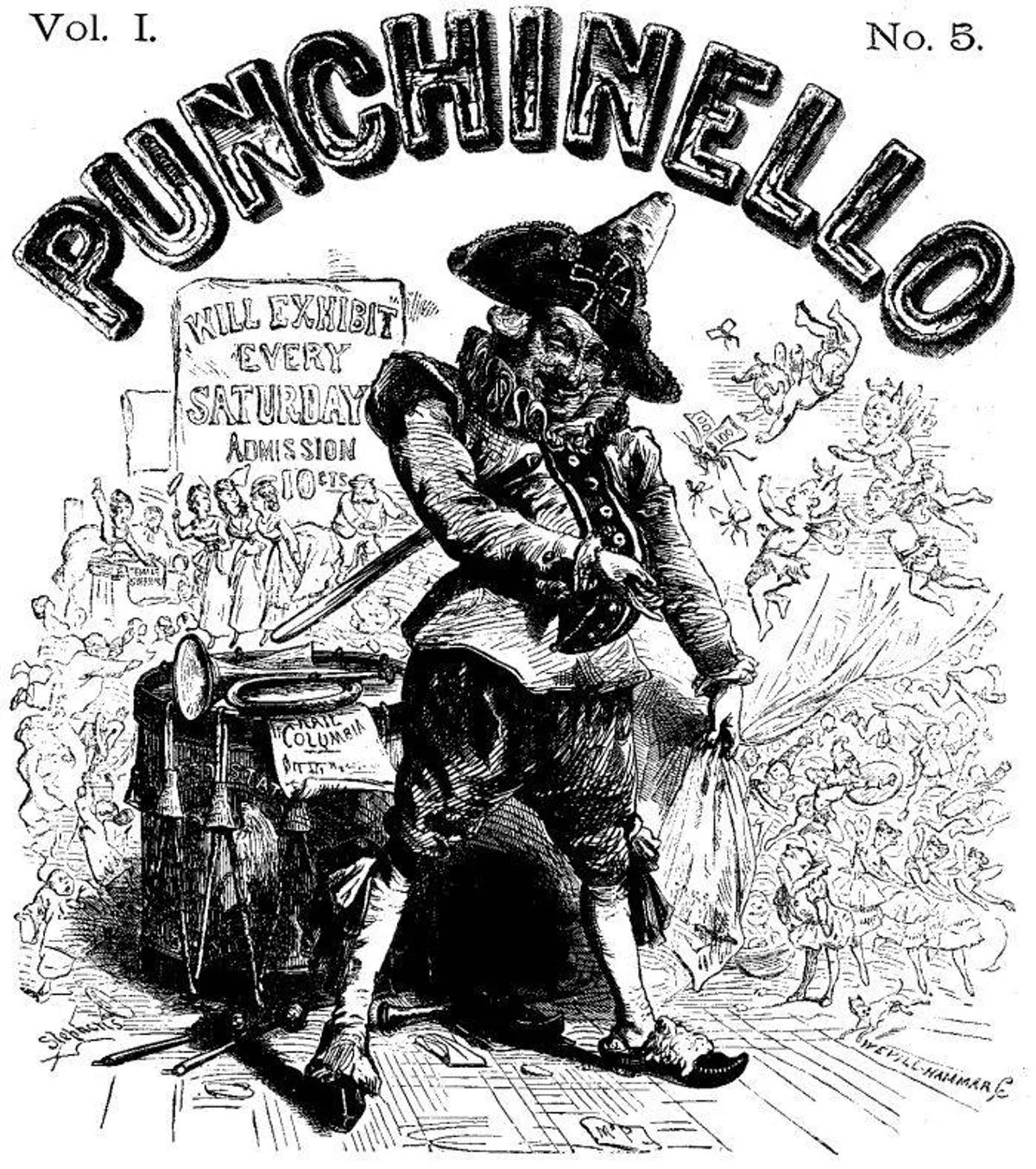 Punchinello, Volume 1, No. 05,  April 30, 1870