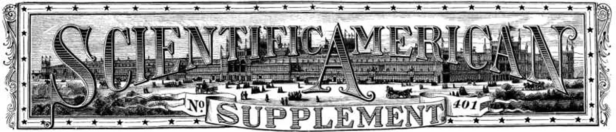 Scientific American Supplement, No. 401, September 8, 1883