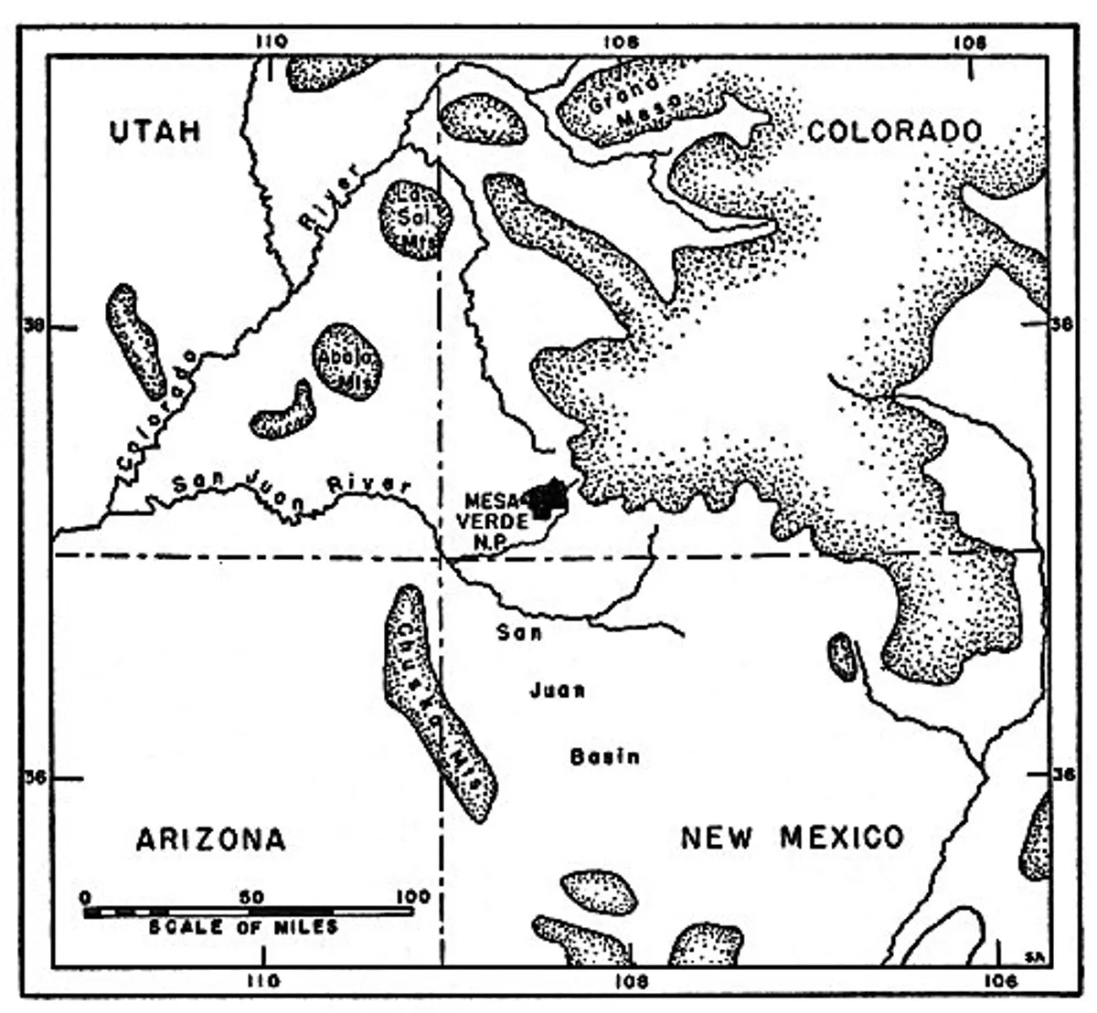 Mammals of Mesa Verde National Park, Colorado