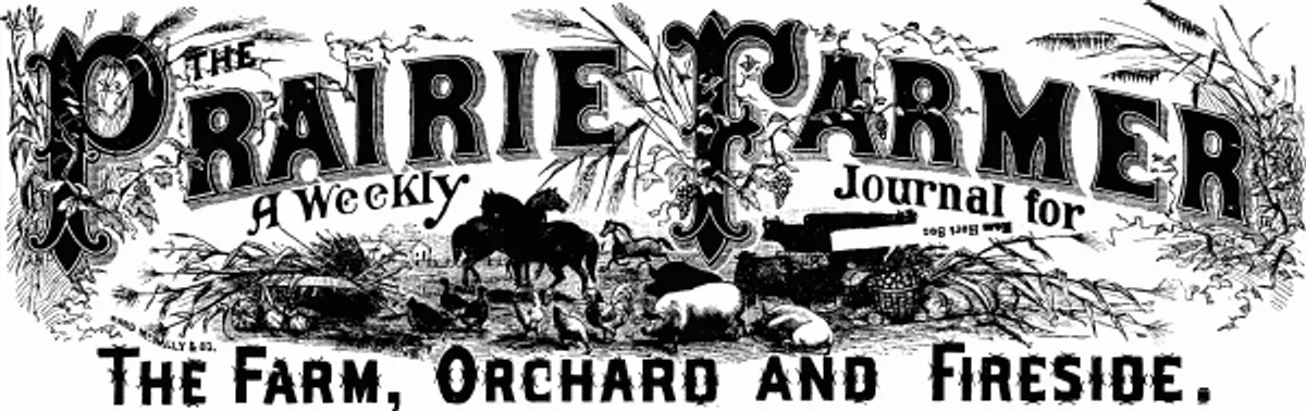Prairie Farmer, Vol. 56: No. 1, January 5, 1884.A Weekly Journal for the Farm, Orchard and Fireside